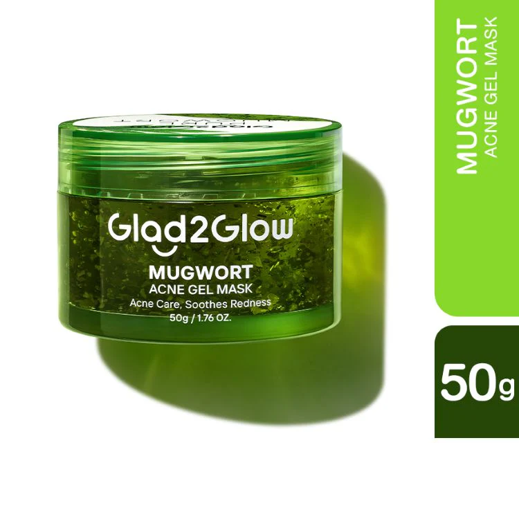GLAD2GLOW MUGWORT ACNE GEL MASK 50G