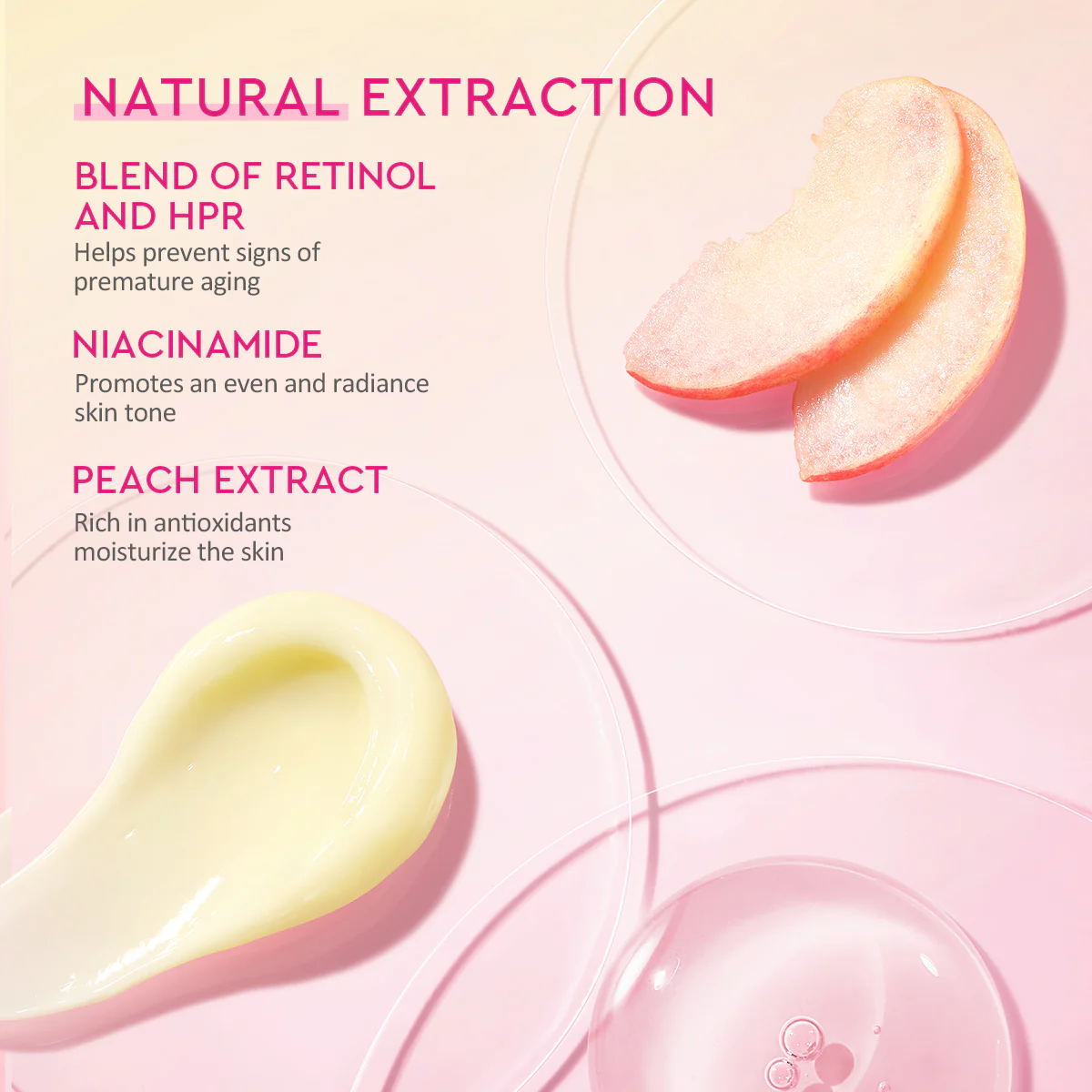 GLAD2GLOW PEACH RETINOL MOISTURIZER 30G - Image 2