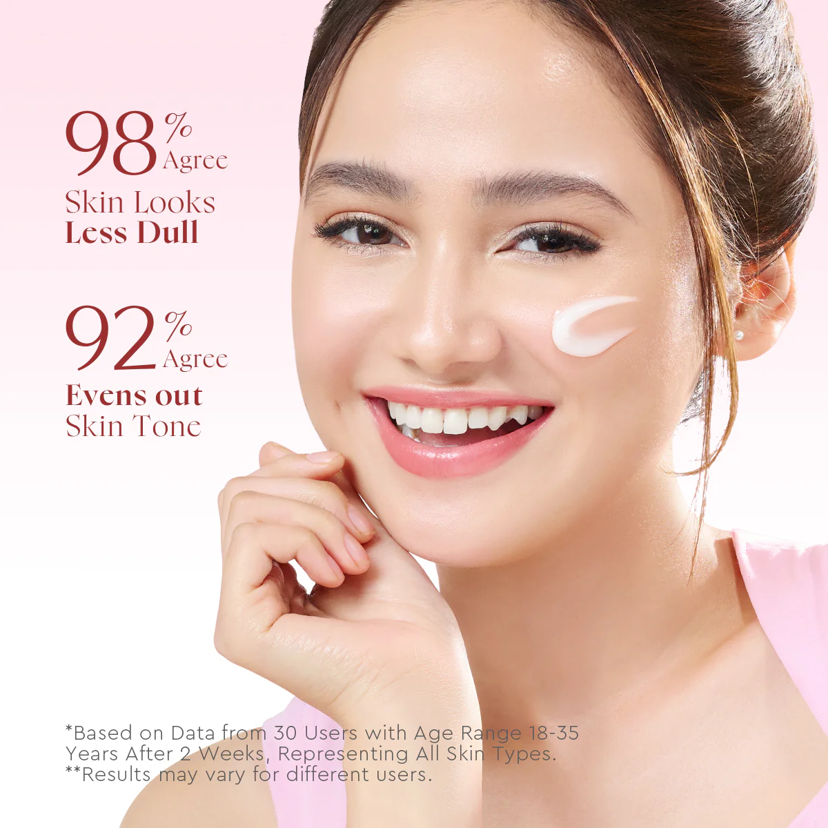 GLAD2GLOW POMEGRANATE NIACINAMIDE BRIGHTENING MOISTURIZER 100G - Image 4