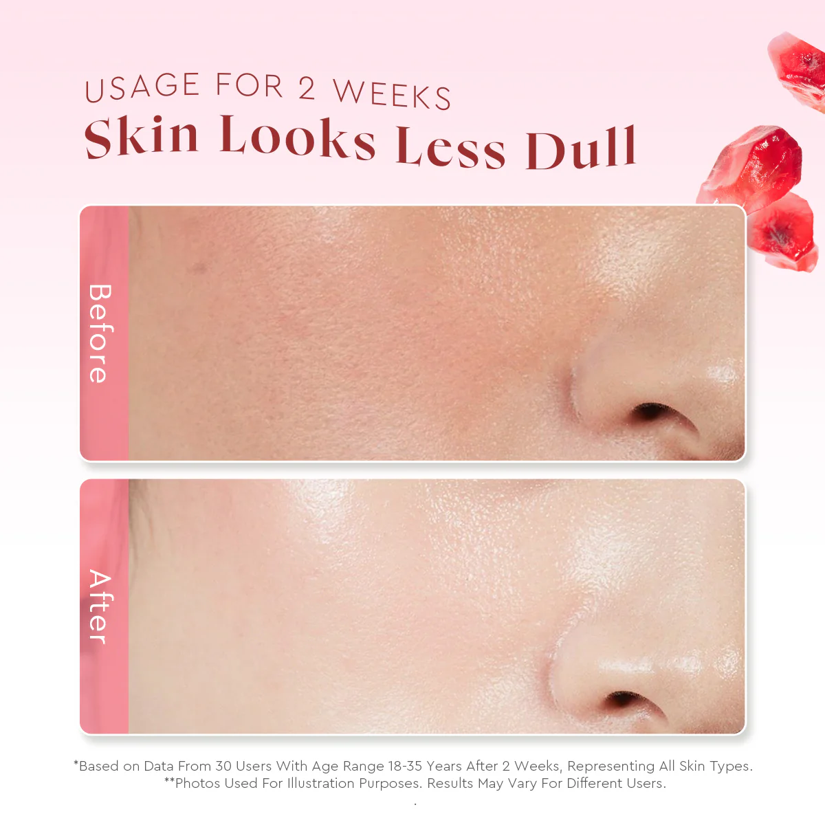 GLAD2GLOW POMEGRANATE NIACINAMIDE BRIGHTENING MOISTURIZER 100G - Image 5