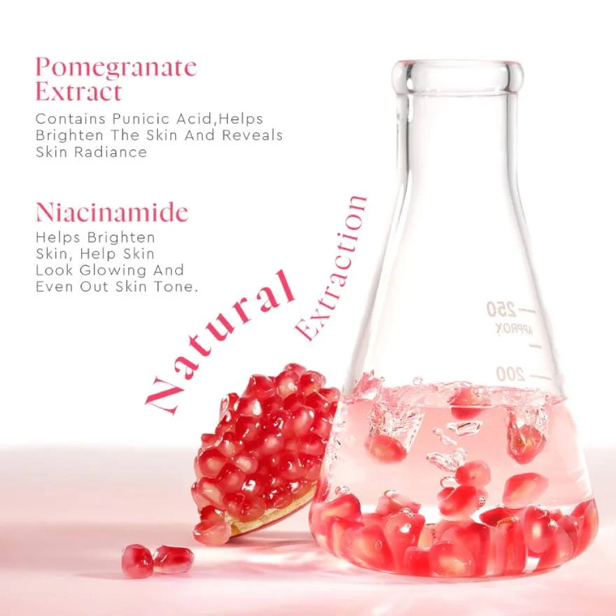 GLAD2GLOW POMEGRANATE NIACINAMIDE BRIGHTENING TONER 80ML - Image 3