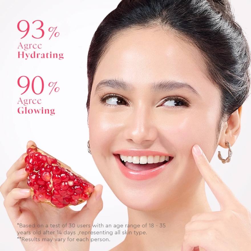 GLAD2GLOW POMEGRANATE NIACINAMIDE BRIGHTENING TONER 80ML - Image 4
