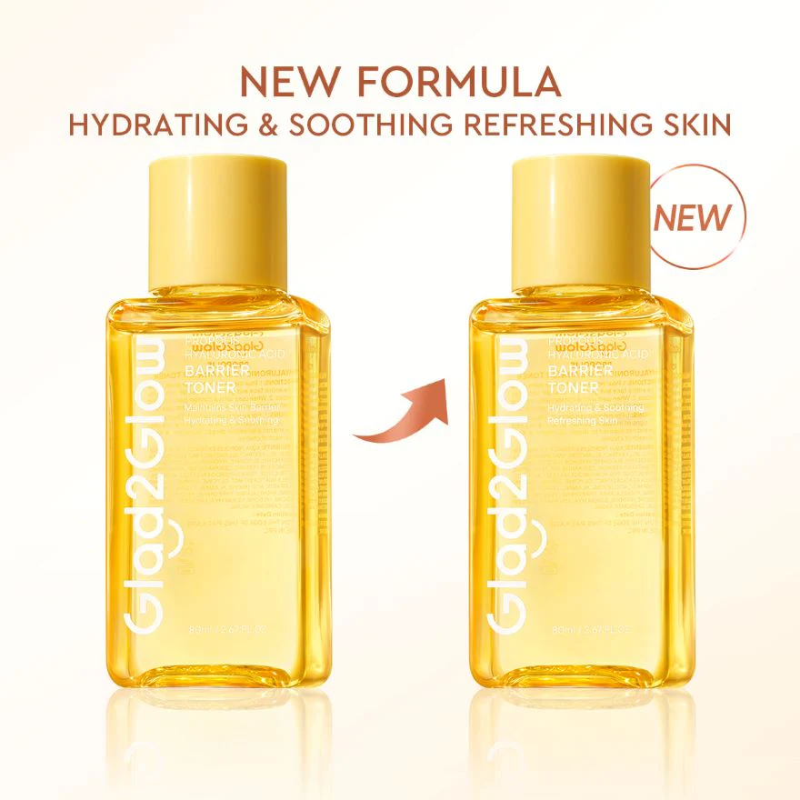 GLAD2GLOW PROPOLIS HYALURONIC ACID BARRIER TONER 80ML - Image 5