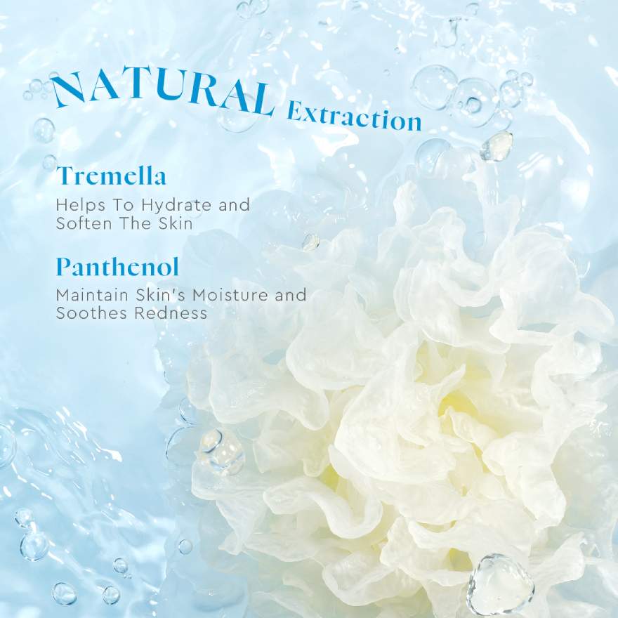 GLAD2GLOW TREMELLA PANTHENOL SENSITIVE CARE MICELLAR WATER 130ML - Image 3