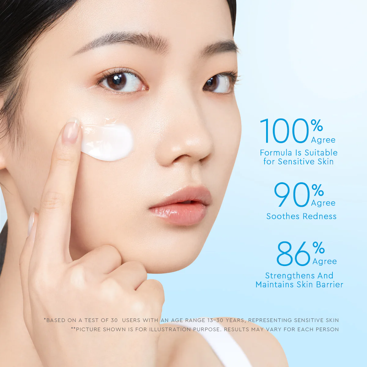 GLAD2GLOW TREMELLA VITA B5 SENSITIVE CALMING MOISTURIZER 30G - Image 4