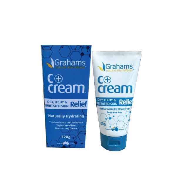 GRAHAMS NATURAL C+ CREAM 120G