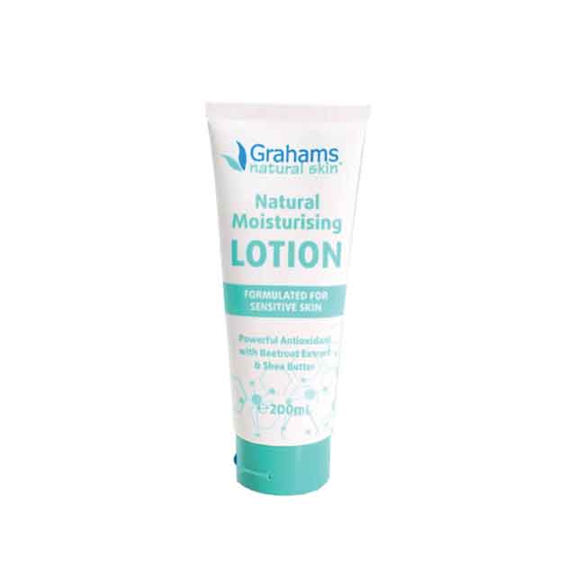 GRAHAMS NATURAL MOISTURISING LOTION 200ML