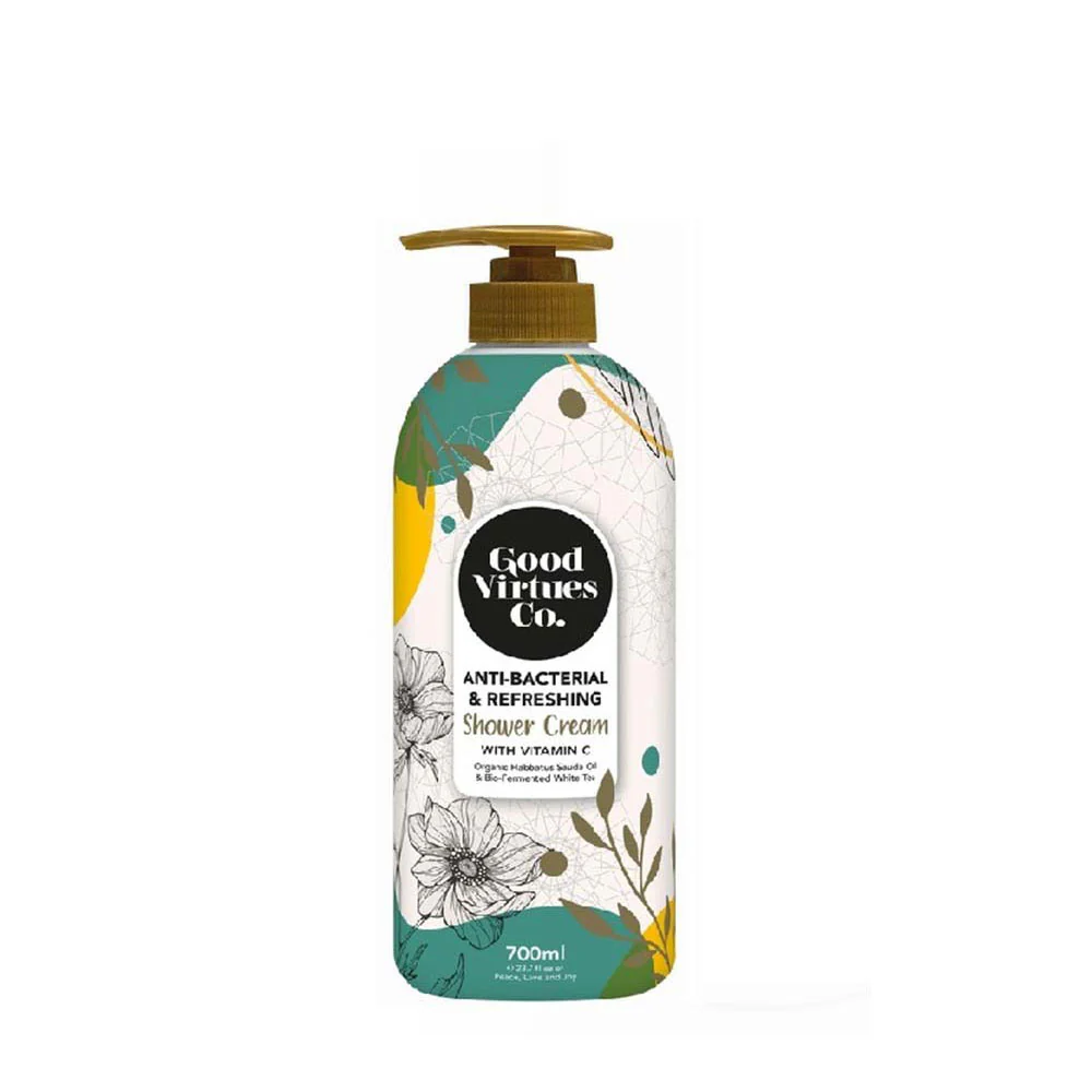GVC SHOWER CREAM ANTI-BACTERIAL & REFRESHING 700ML