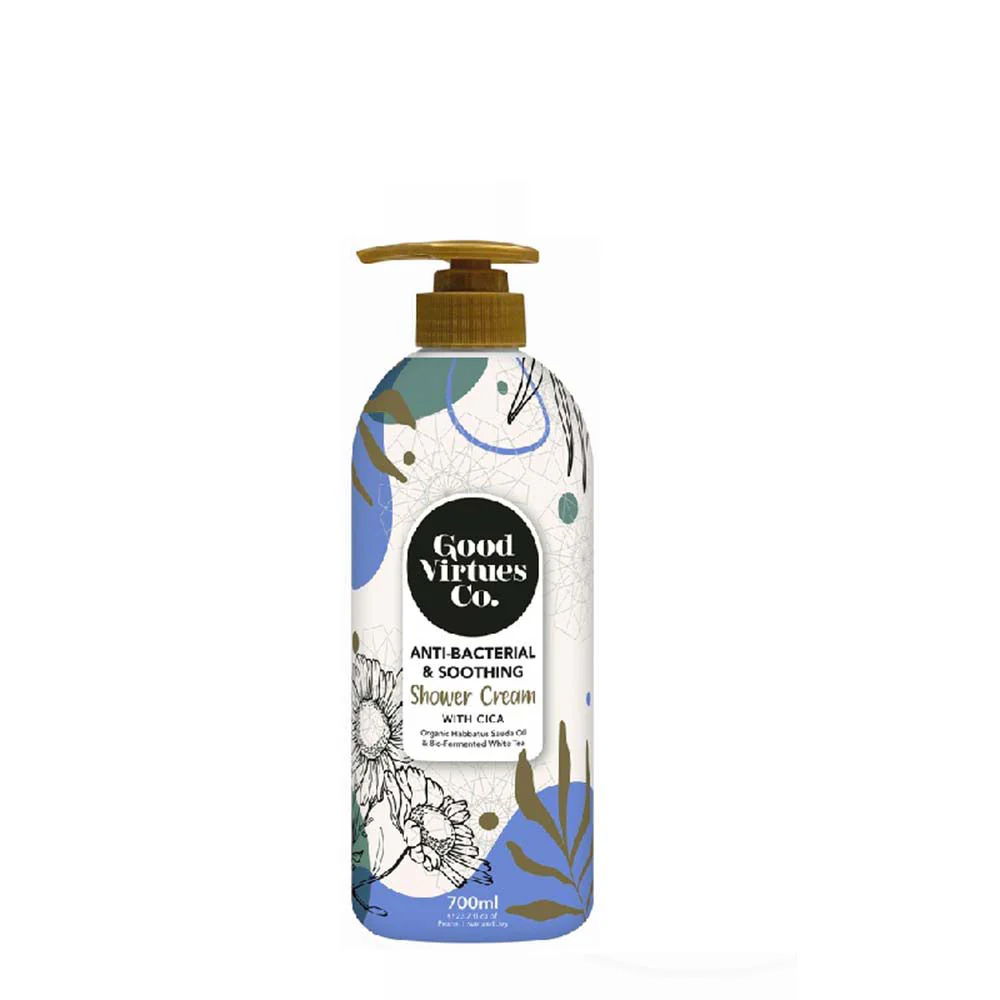 GVC SHOWER CREAM ANTI-BACTERIAL & SOOTHING 700ML