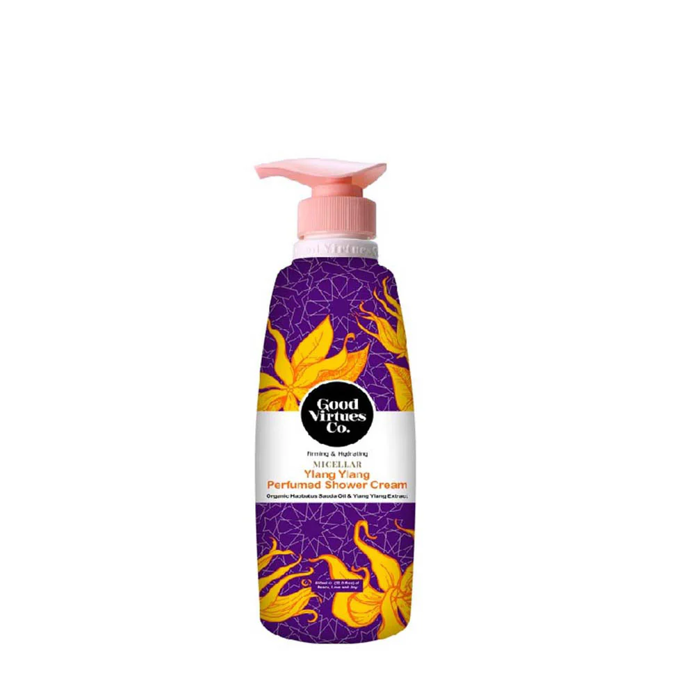 GVC SHOWER CREAM MICELLAR YLANG YLANG PERFUMED 650ML