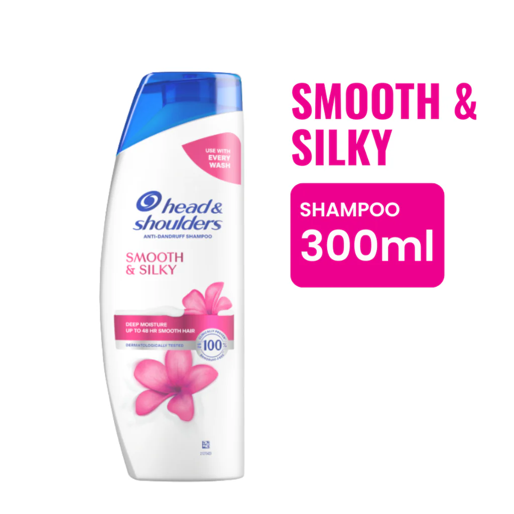 HEAD & SHOULDERS SHAMPOO SMOOTH & SILKY 300ML