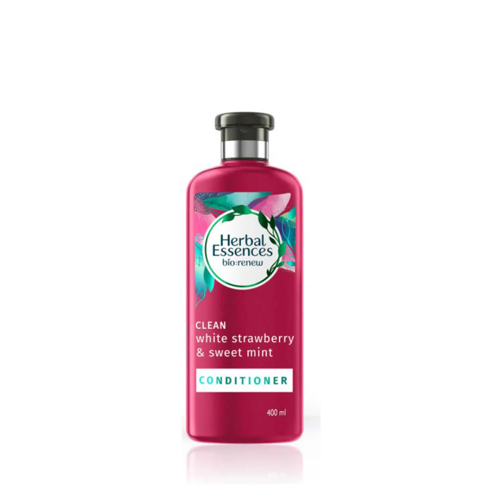 HERBAL ESSENCES STRAWBERRY & SWEET MINT CONDITIONER 400ML