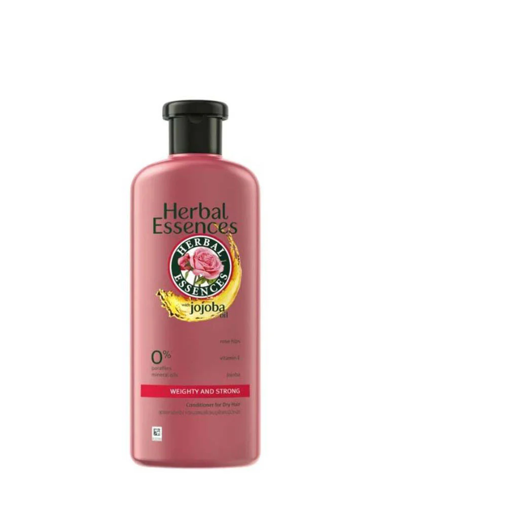 HERBAL ESSENCES WEIGHTY AND STRONG ROSE CONDITIONER 400ML
