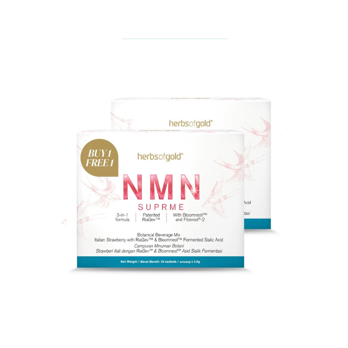 HERBS OF GOLD NMN SUPRME 30SX2