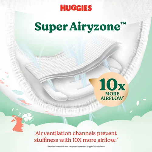 HUGGIES AIR SOFT PANTS XXL 24S - Image 3