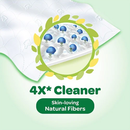 HUGGIES BABY WIPES CLEAN CARE 80SX2 - Image 4