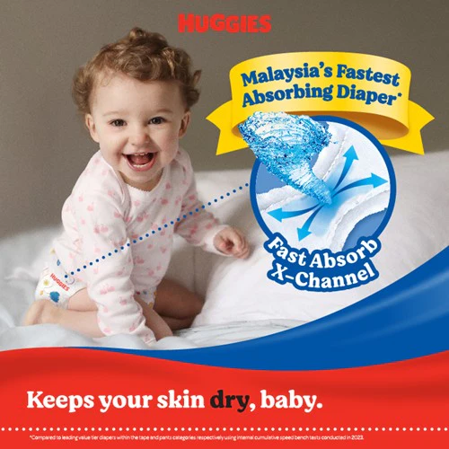 HUGGIES DRY PANTS L 12S - Image 2