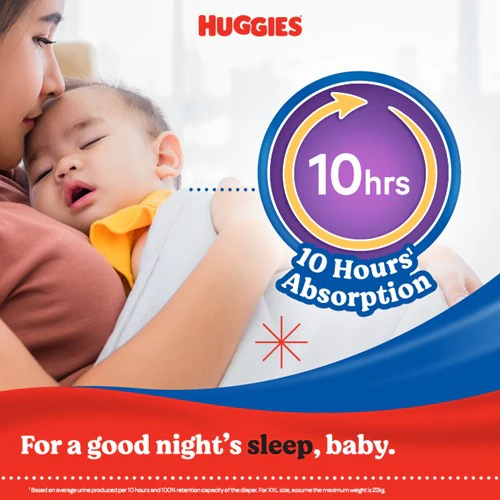 HUGGIES DRY PANTS REGULAR 15-25KG XXL 8S - Image 4