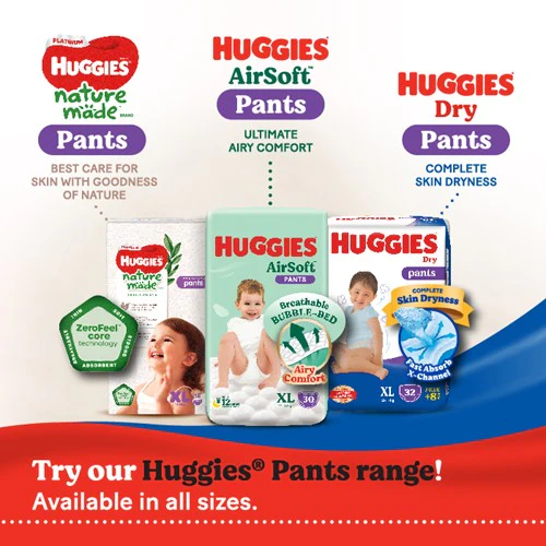 HUGGIES DRY PANTS REGULAR 15-25KG XXL 8S - Image 8