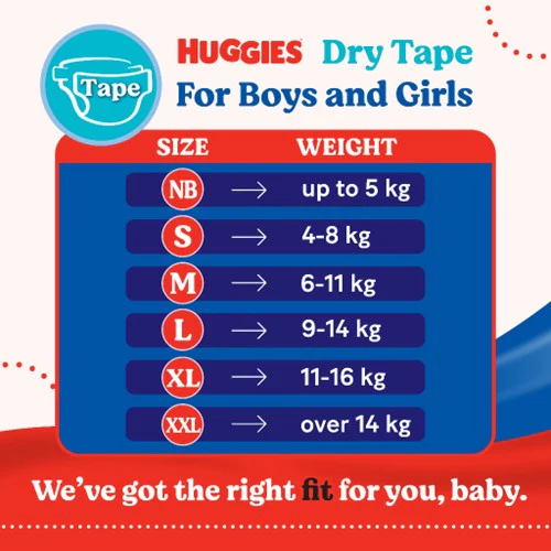 HUGGIES DRY SJP XL 42S - Image 2