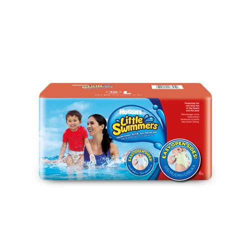 HUGGIES LITTLE SWIMMERS REGULAR 14+KG DISPOSABLE SWIMPANTS L 10S