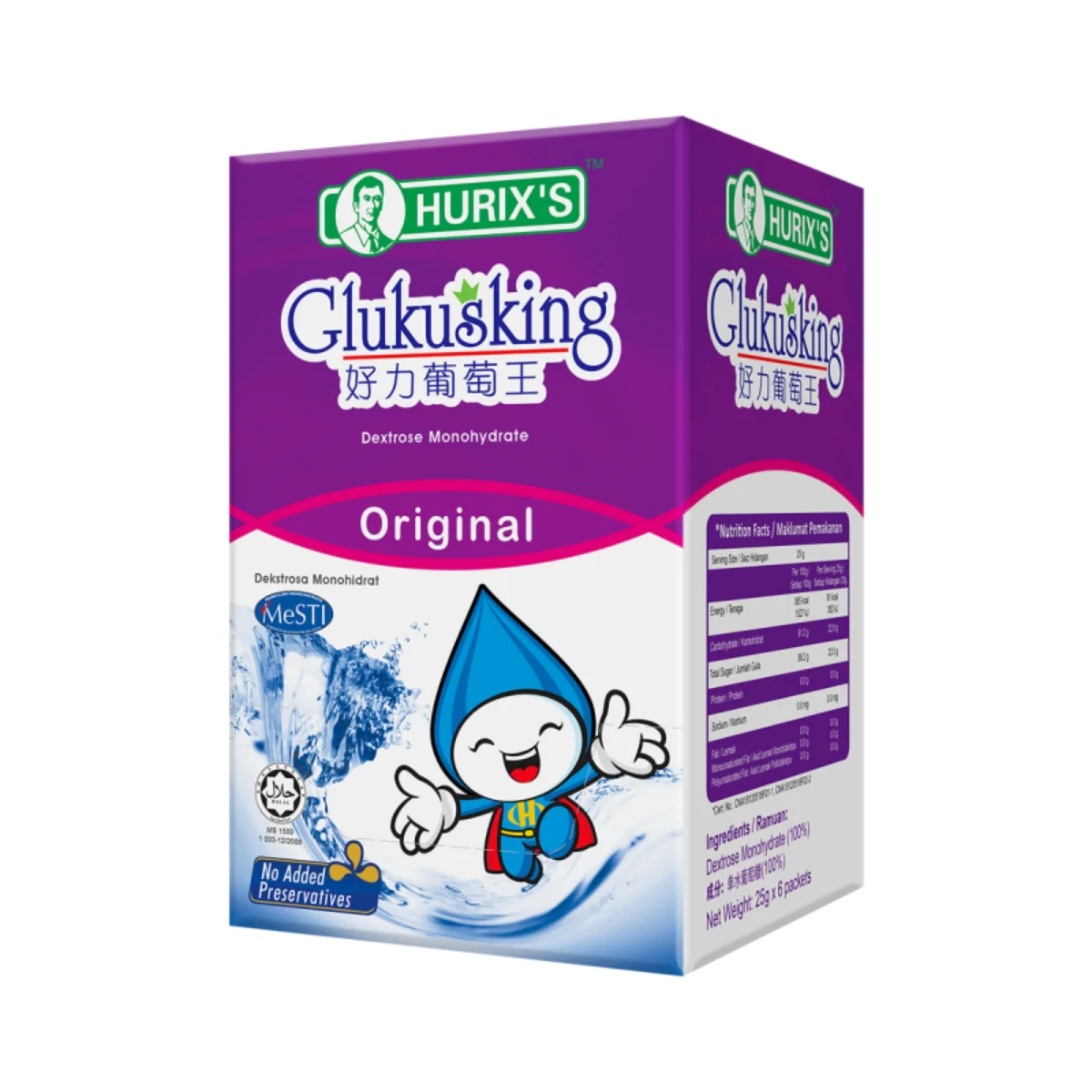 HURIXS GLUKUSKING ORIGINAL 25G 6S