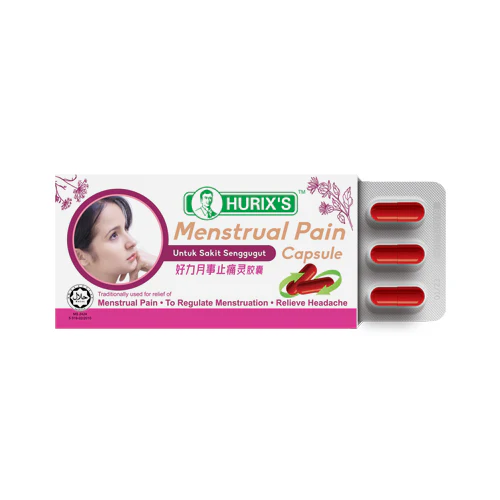 HURIXS MENSTRUAL PAIN CAPSULE 9S