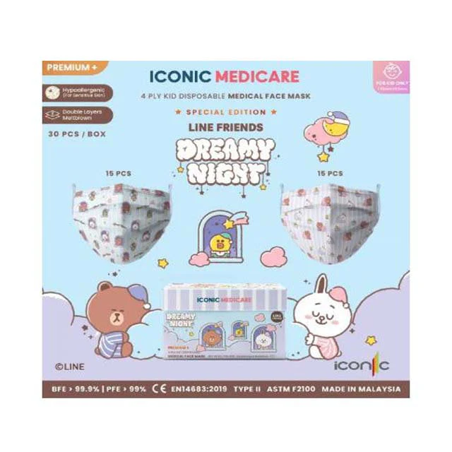 ICONIC CH 4PLY LINE FRIENDS DREAMY NIGHT 30S