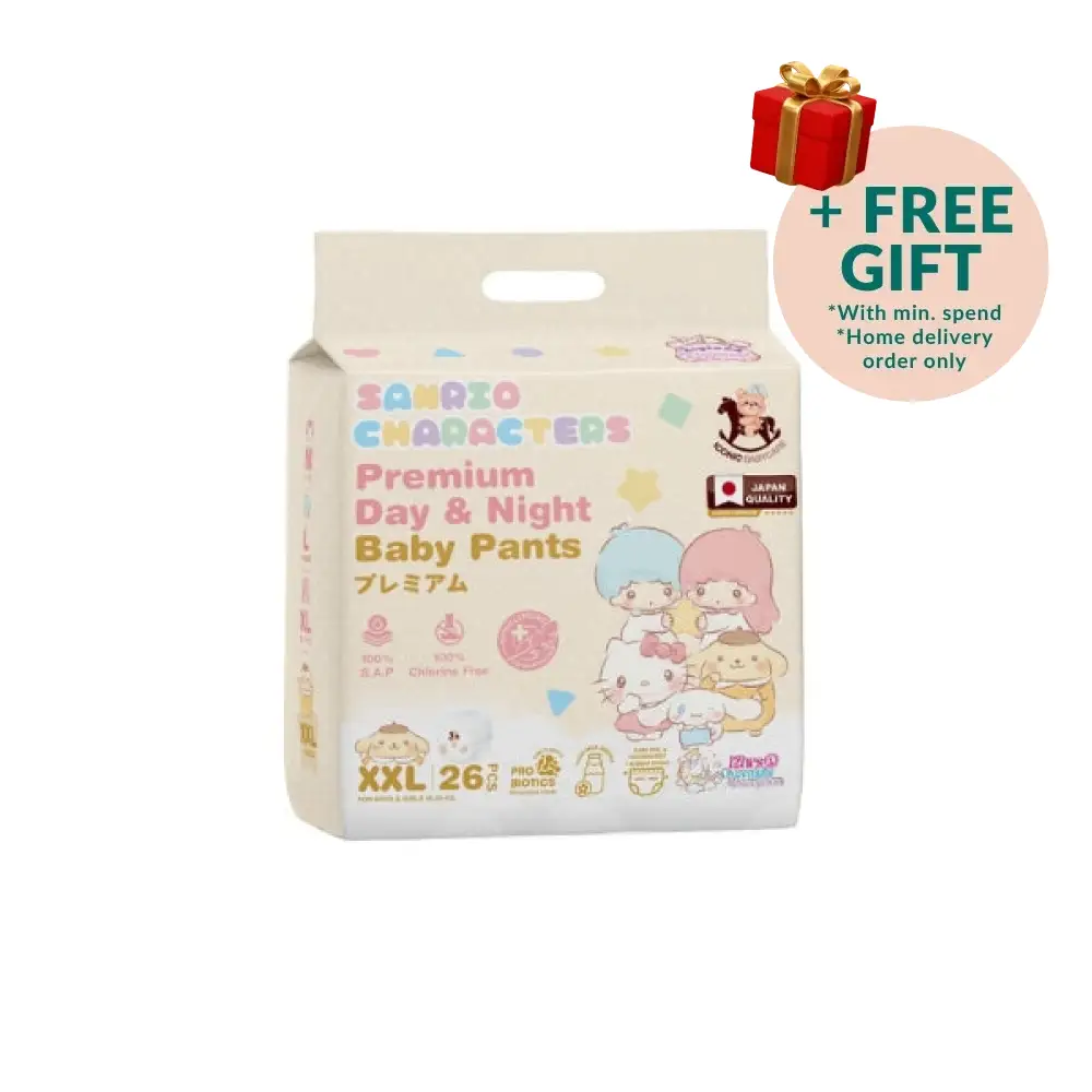 ICONIC X SANRIO PREMIUM BABY PANT XXL 26S