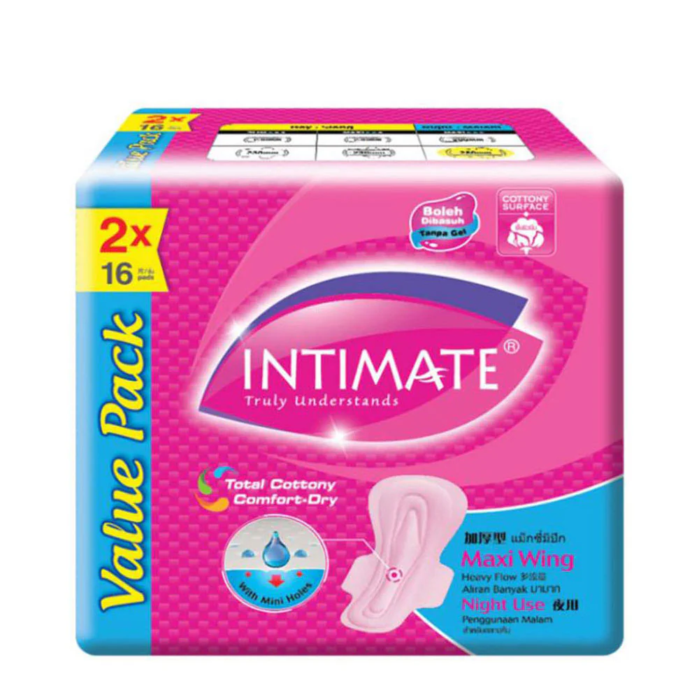 INTIMATE NITELONG MAXI WING 14SX2
