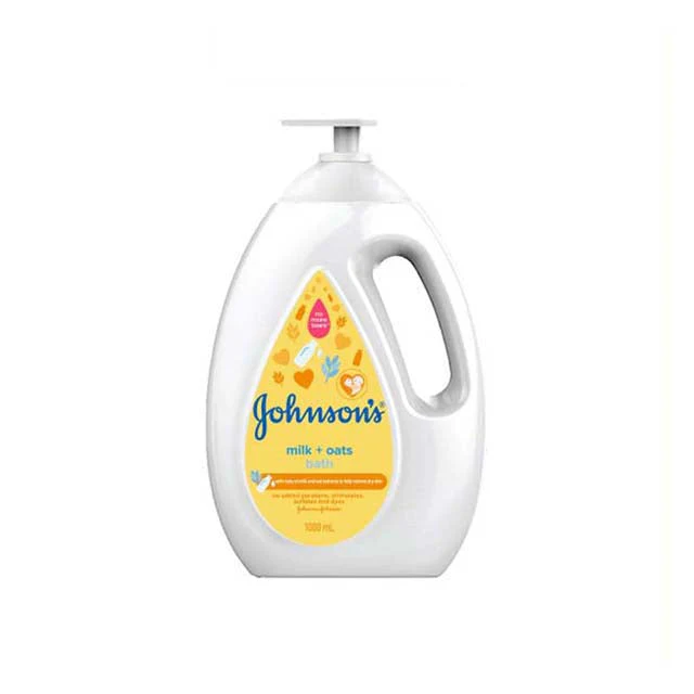 JOHNSONS BABY BATH MILK+OATS 1000ML