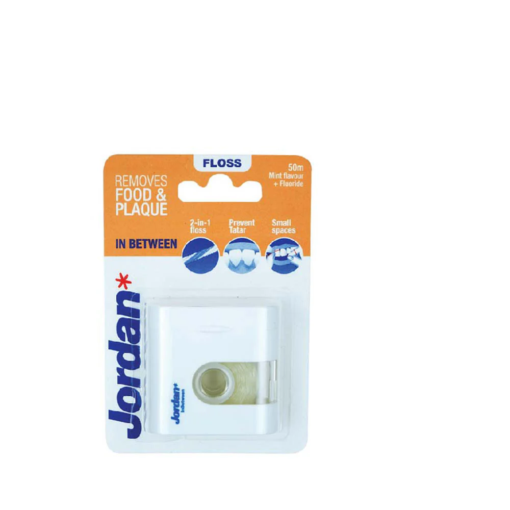 JORDAN DENTAL FLOSS IN BETWEEN 50M