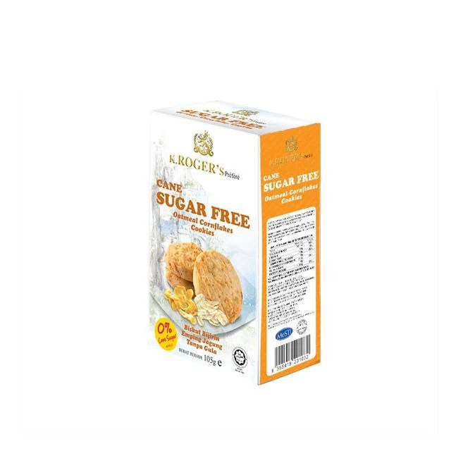 K. ROGERS SUGAR FREE OATMEAL CORNFLAKES COOKIES 105G