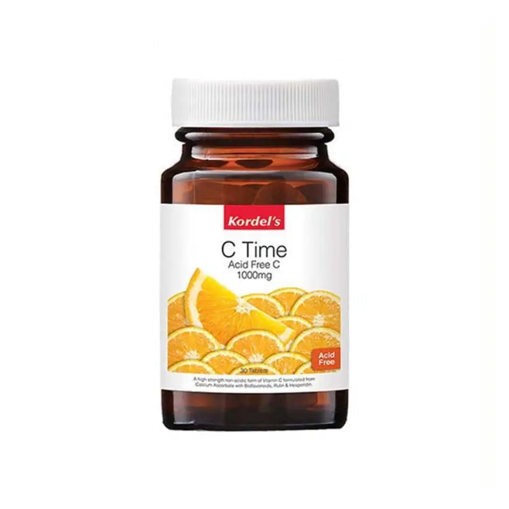 Kordels C Time Acid Free 1000Mg 30S