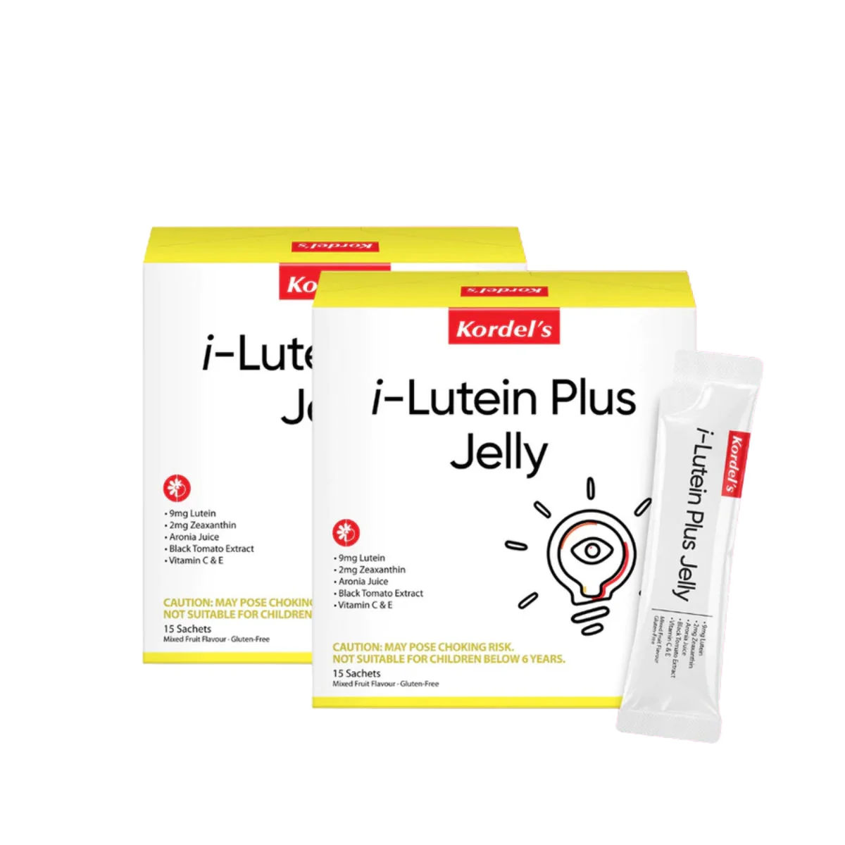 Kordels I-Lutein Plus Jelly 15Sx2