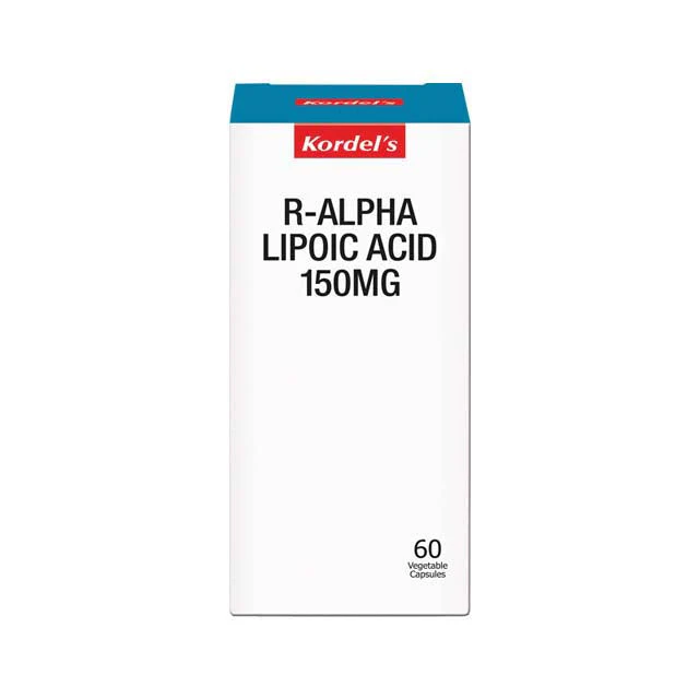 Kordels R-Alpha Lipoic Acid 150Mg 60S