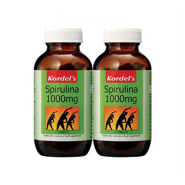 KORDELS SPIRULINA 1000MG 120S+120S