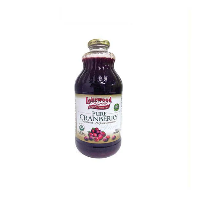LAKEWOOD ORGANIC PURE CRANBERRY JUICE 946ML