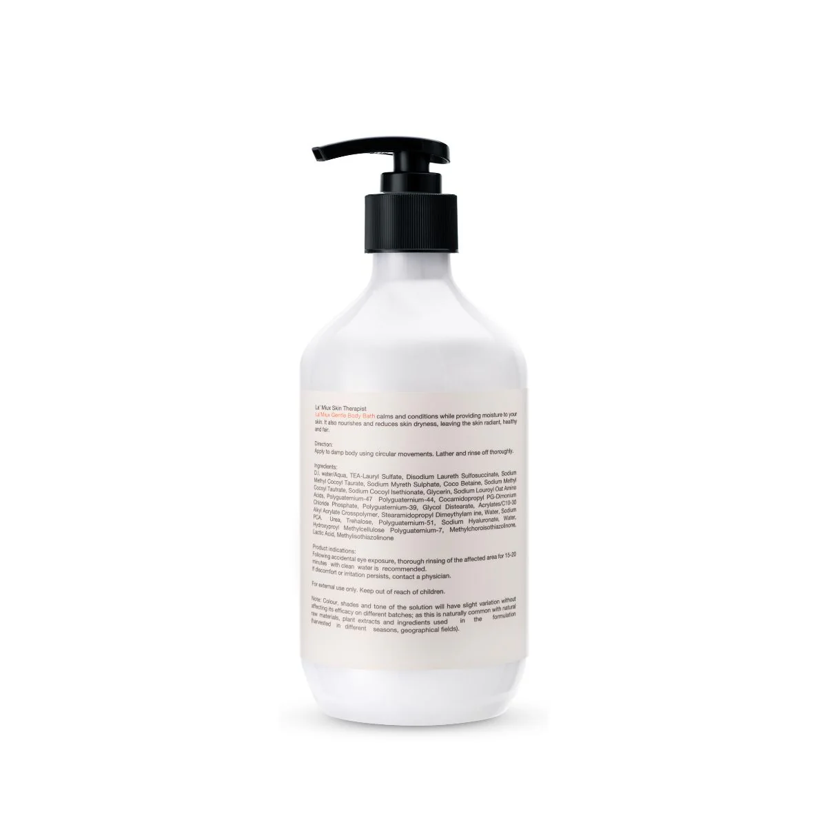 LAMIUX GENTLE BODY WASH 500ML - Image 2