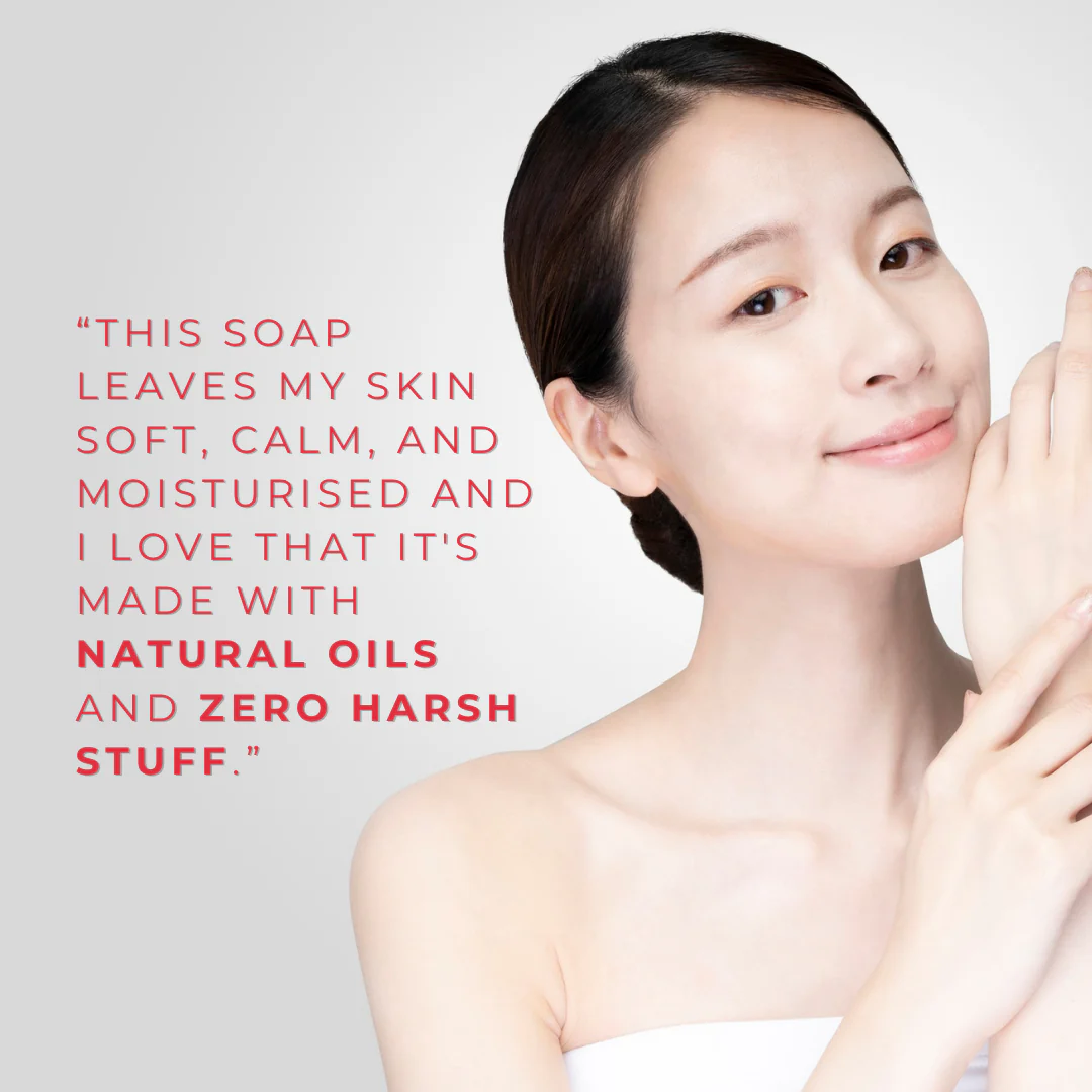LAMIUX NATURAL SOAP CLEANSING BAR 100G - Image 3