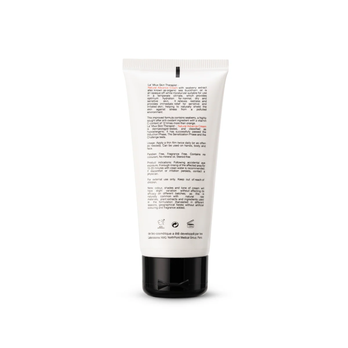 LAMIUX SKIN THERAPIST NATURAL ADVANCE CREME 50ML - Image 3