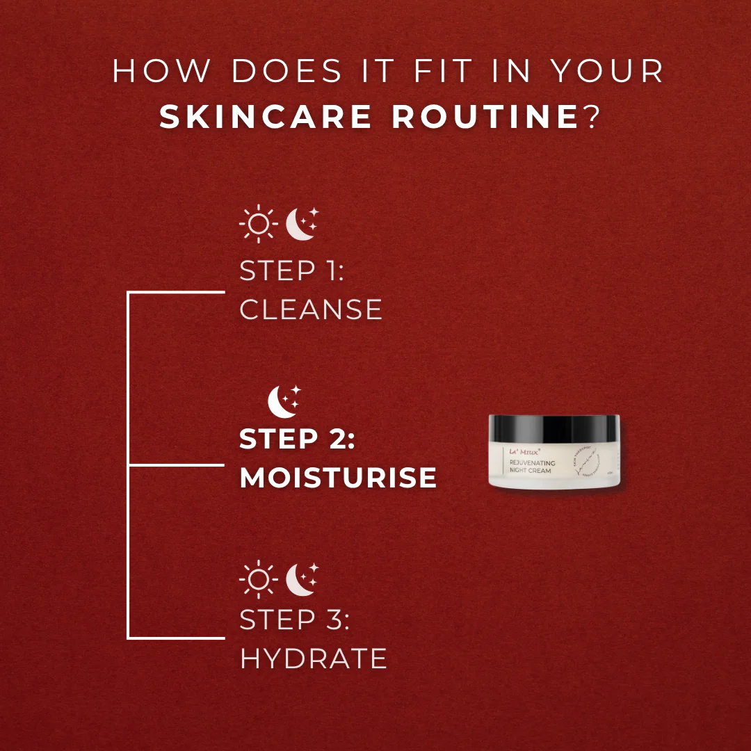 LAMIUX SKIN THERAPIST REJUVENATING NIGHT CREAM 50ML - Image 6