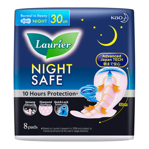 LAURIER NIGHT SAFE WING 30CM 8S