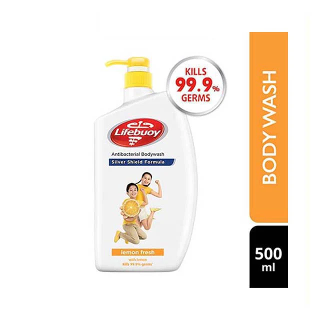 LIFEBUOY BODY WASH LEMON FRESH 500ML