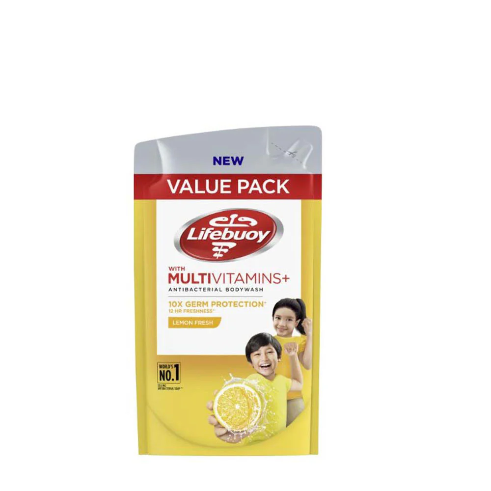 LIFEBUOY BODY WASH LEMON FRESH REFILL 800ML