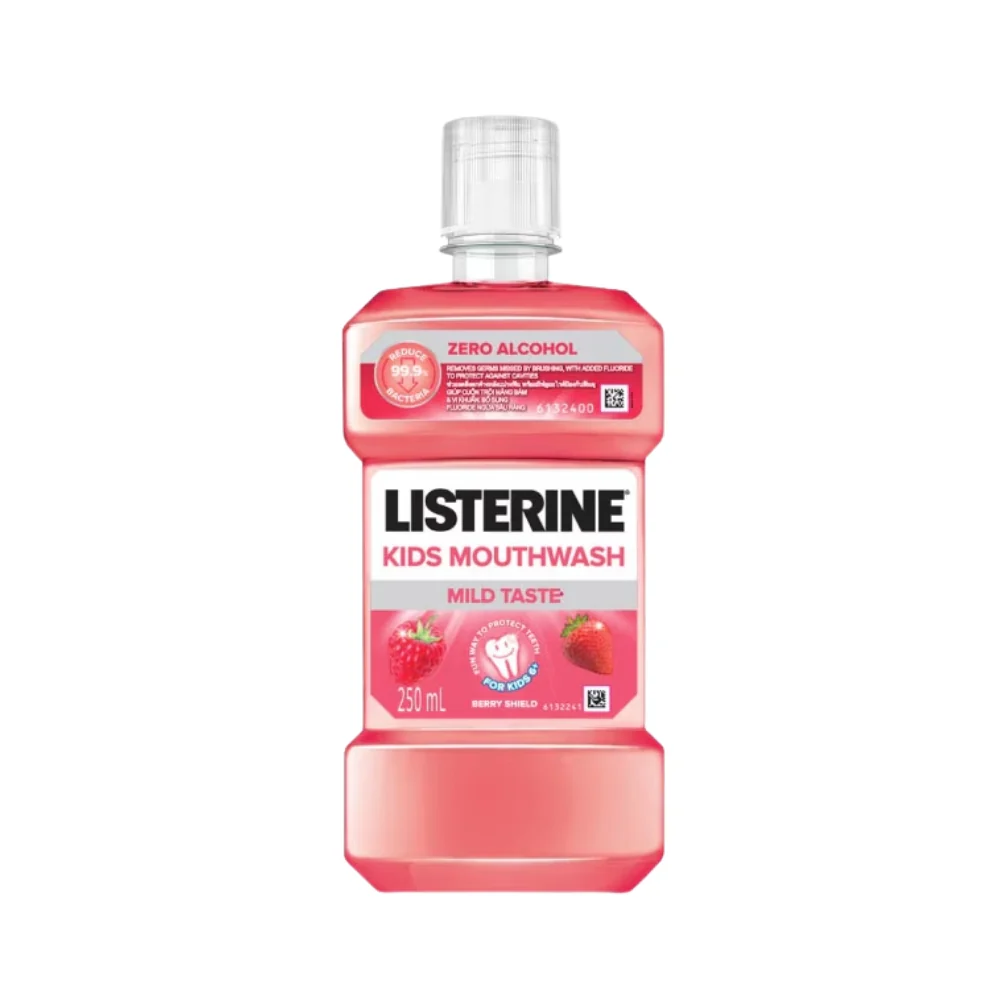 LISTERINE KIDS MOUTHWASH BERRY SHIELD 250ML