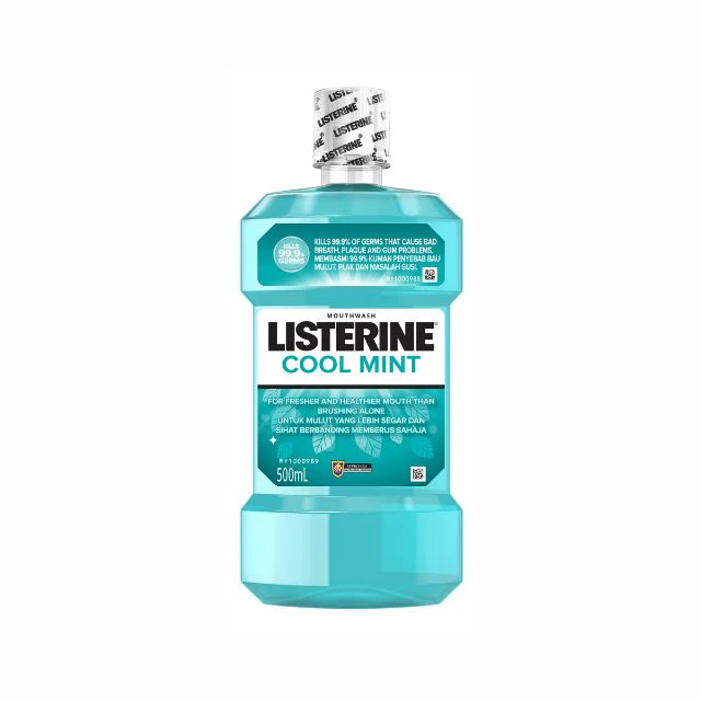 LISTERINE MOUTHWASH COOL MINT 500ML