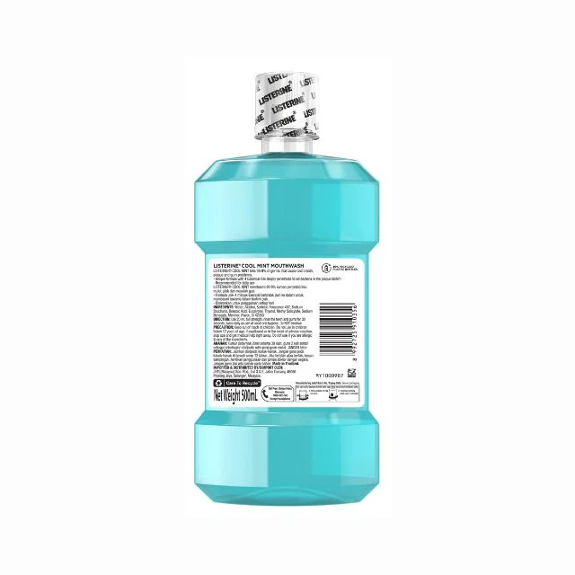 LISTERINE MOUTHWASH COOL MINT 500ML - Image 2