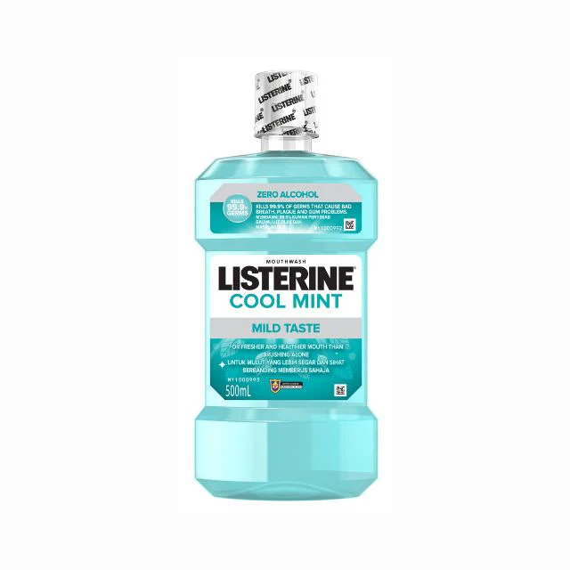 LISTERINE MOUTHWASH COOL MINT MILD TASTE 500ML