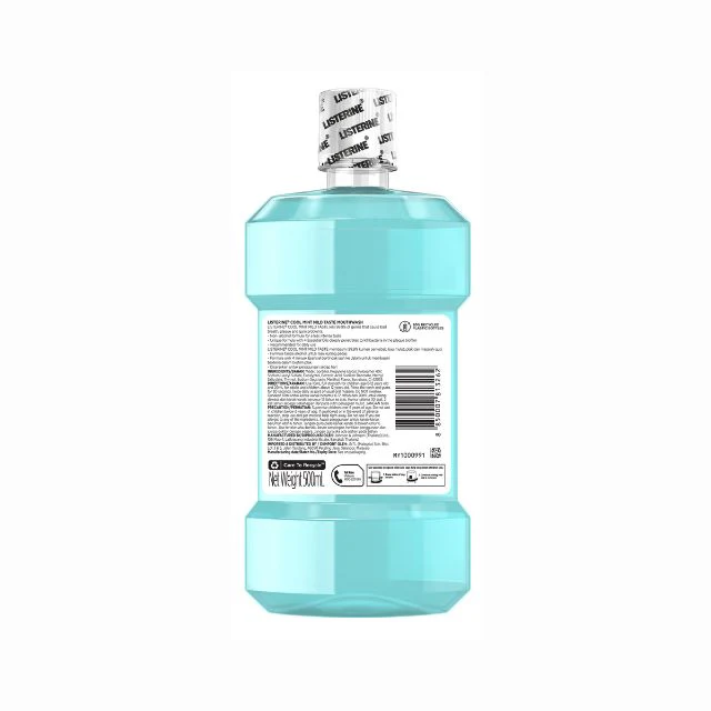LISTERINE MOUTHWASH COOL MINT MILD TASTE 500ML - Image 2